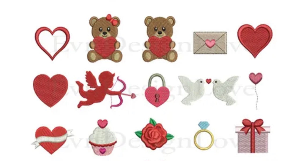 Baby Girls Valentines Frill Babygrow & Headband White