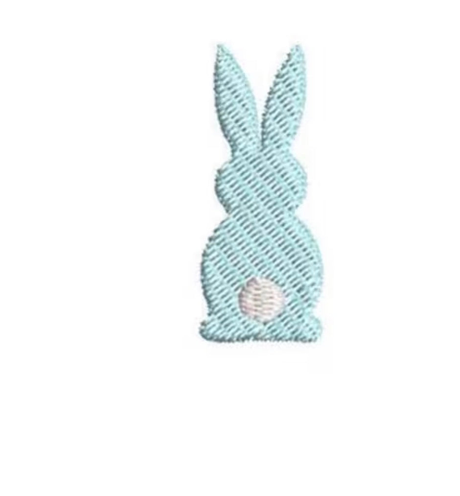 Pink Cotton stretch Easter Babygrow