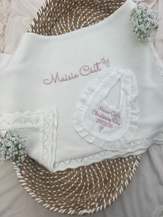 2 Piece Christening Bundle