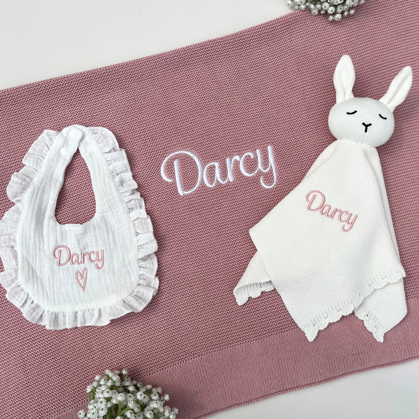 3 Piece Baby Girl Gift Bundle