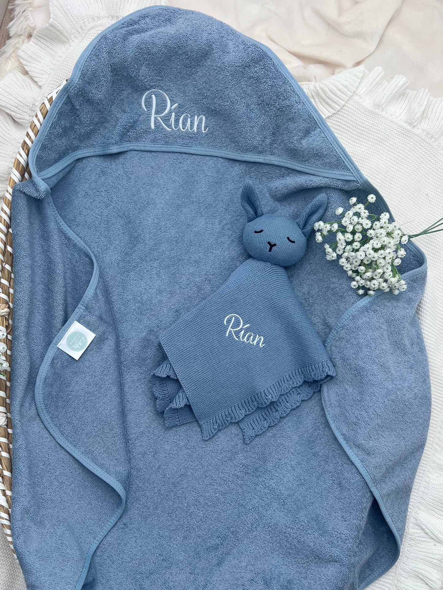 Build your own 2 piece Cotton Towel & Teddy Bundle (More Colours available)