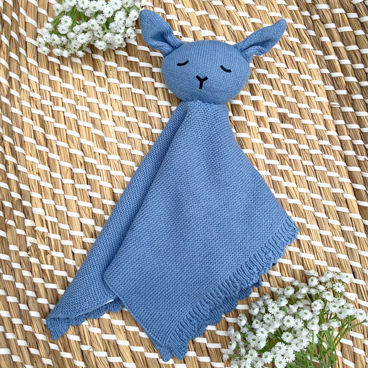 Baby Teddy Comforter Misty (Blue)