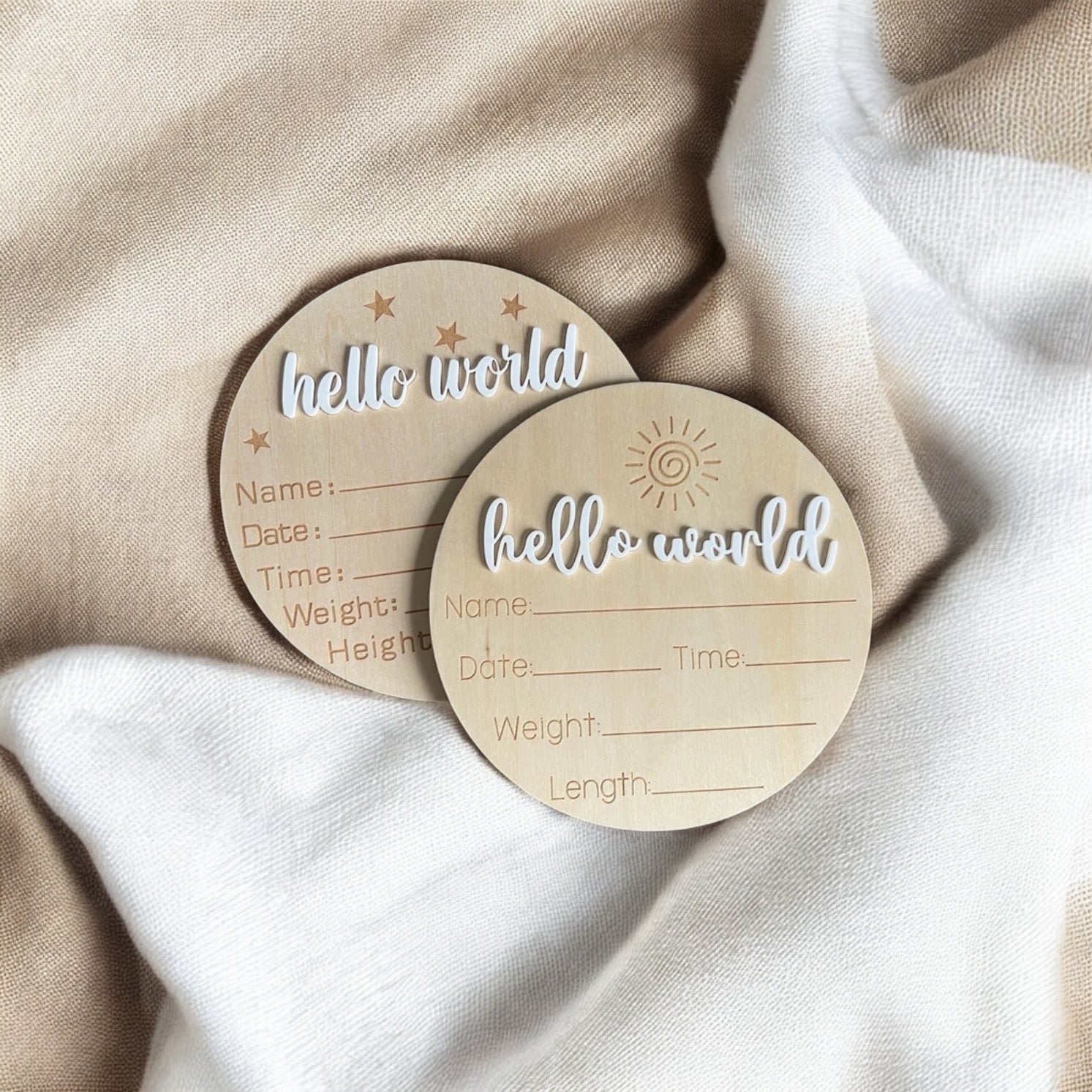 Hello World sign – Lullaby Luxuries