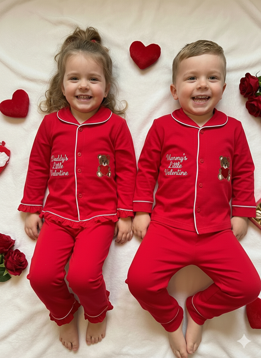 Kids Valentines PJs