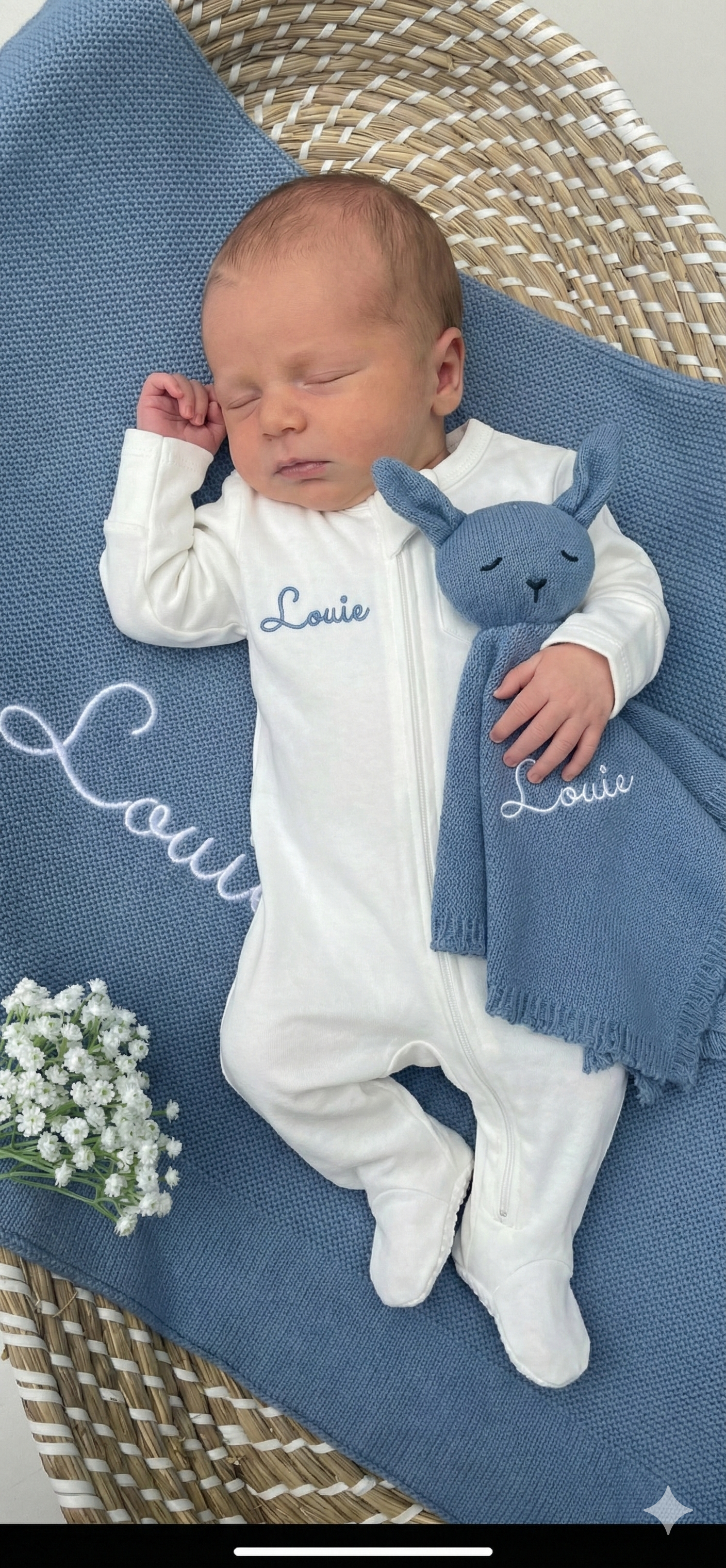 3 Piece Misty Baby Gift Bundle