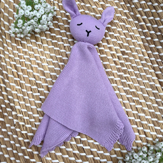 Baby Teddy Comforter Dewdrop (Lilac)
