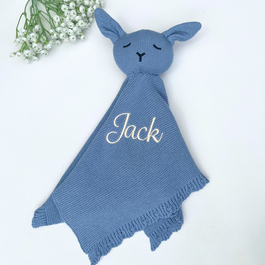 Baby Teddy Comforter Misty (Blue)